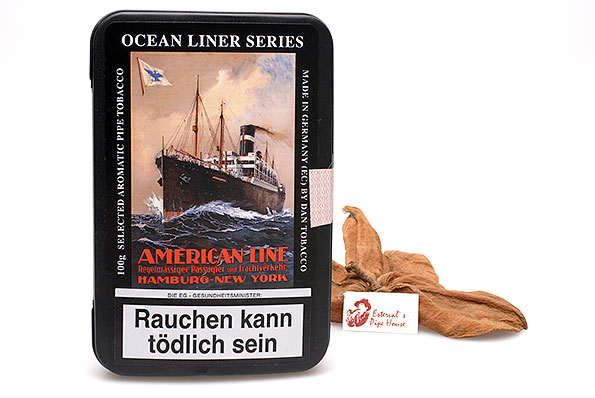 Ocean Liner Series Flake & Cavendish Pipe tobacco 100g Tin